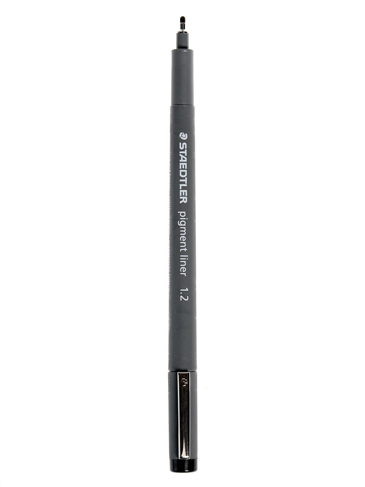 Pigment Liner 1.2 mm, black (pack of 10)