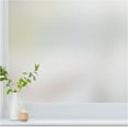 thumbnail image 1 of Pigo Window Privacy Film Frosted Glass Static Cling Heat Blocking Window Tint for Home Day and Night Sun Blocker Insulation Bathroom Door Decorative Frosting Cover Sticker, 17.5 x 78.7 Inches, 1 of 11