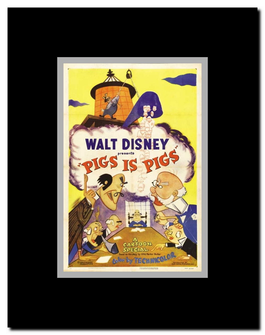 Pigs is Pigs Framed Movie Poster