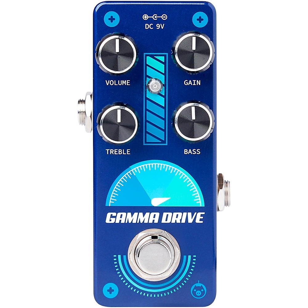Pigtronix Gamma Drive Overdrive Effects Pedal Blue