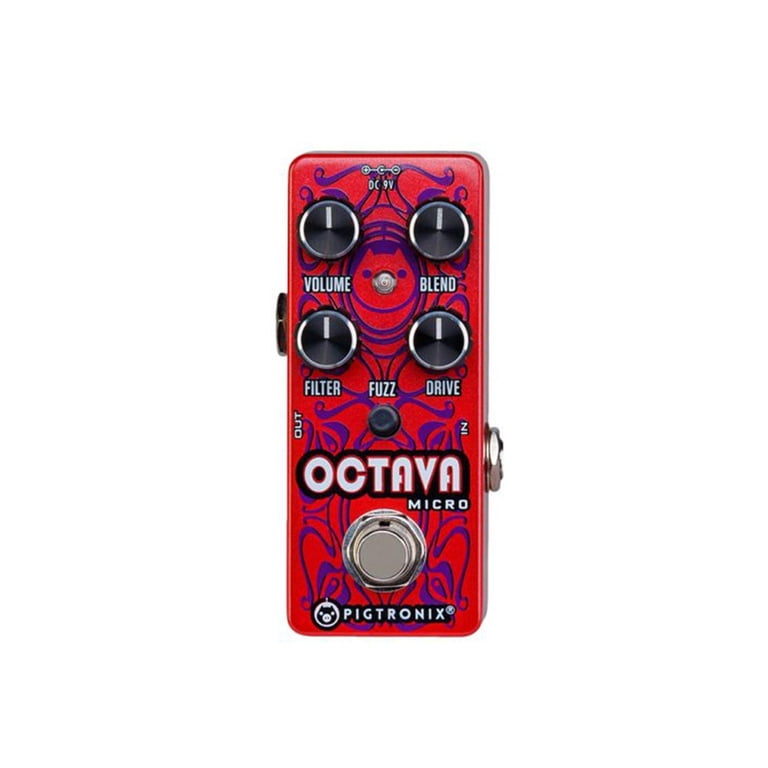 Pigtronix Octava Micro Octave Fuzz Effects Pedal - Walmart.com