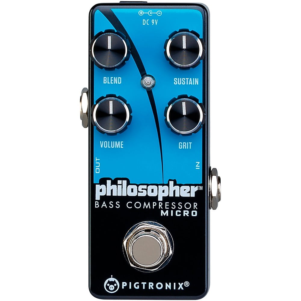 Pigtronix Philosopher Bass Compressor Micro Effects Pedal