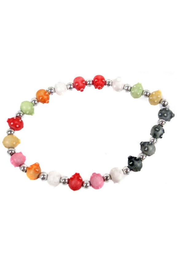 Pigz Multi-Colored Pigs Bracelet