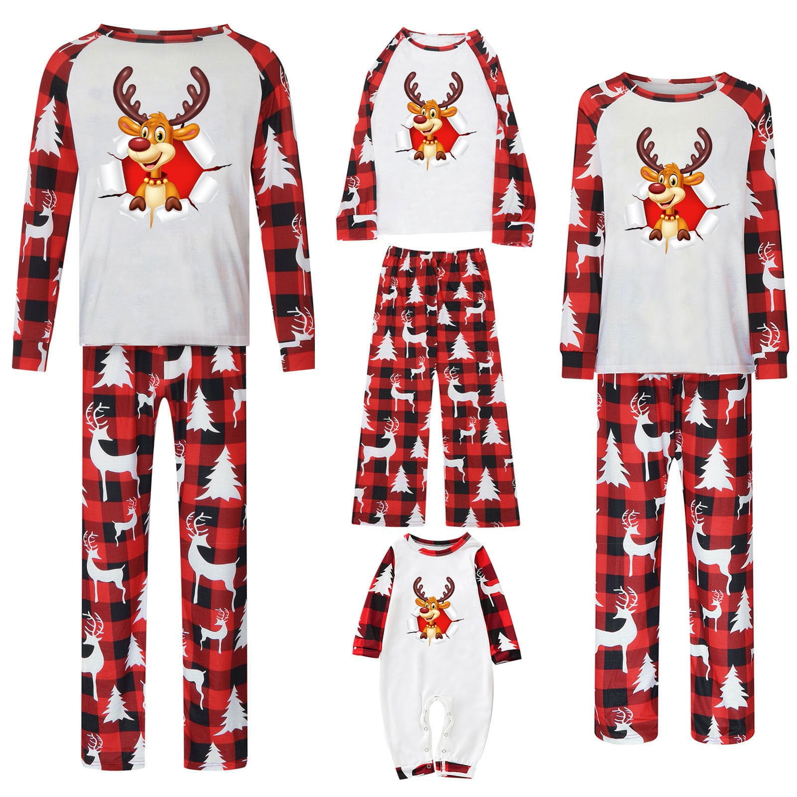 Pijamas Familiares A Juego Para Navidad Christmas Pajamas for Family