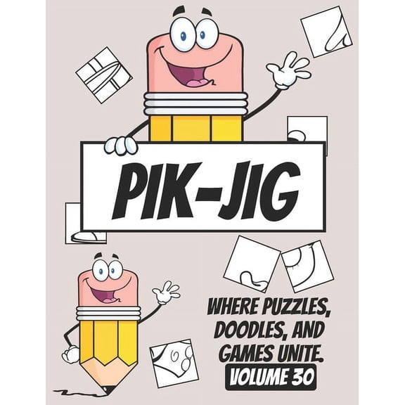 Pik-Jig: Orchestrating Artistic Inspiration - Embark on Hidden Picture Drawing Fun!: Let Your Pen Lead You to Artistic Enlightenment (Paperback)