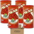 thumbnail image 1 of Pik-Nik Hot Shoestring Potatoes Bulk Pack - 4 Individually Sealed 8.5 Ounce Canisters - 0 Trans Fat, 0 Preservatives, Gluten Free - Snacks, Lunch, Movie Nights in Cornershop Confections Pack, 1 of 3