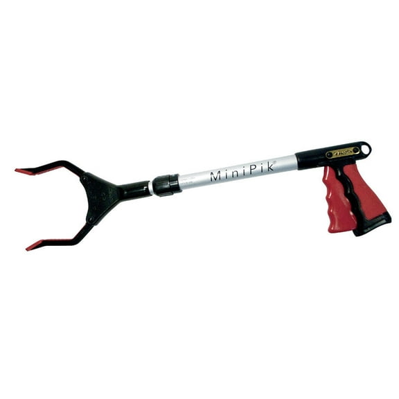 PikStik  TelescoPik  26 in. Pick-Up Tool  Aluminum  5 lb. pull Silver