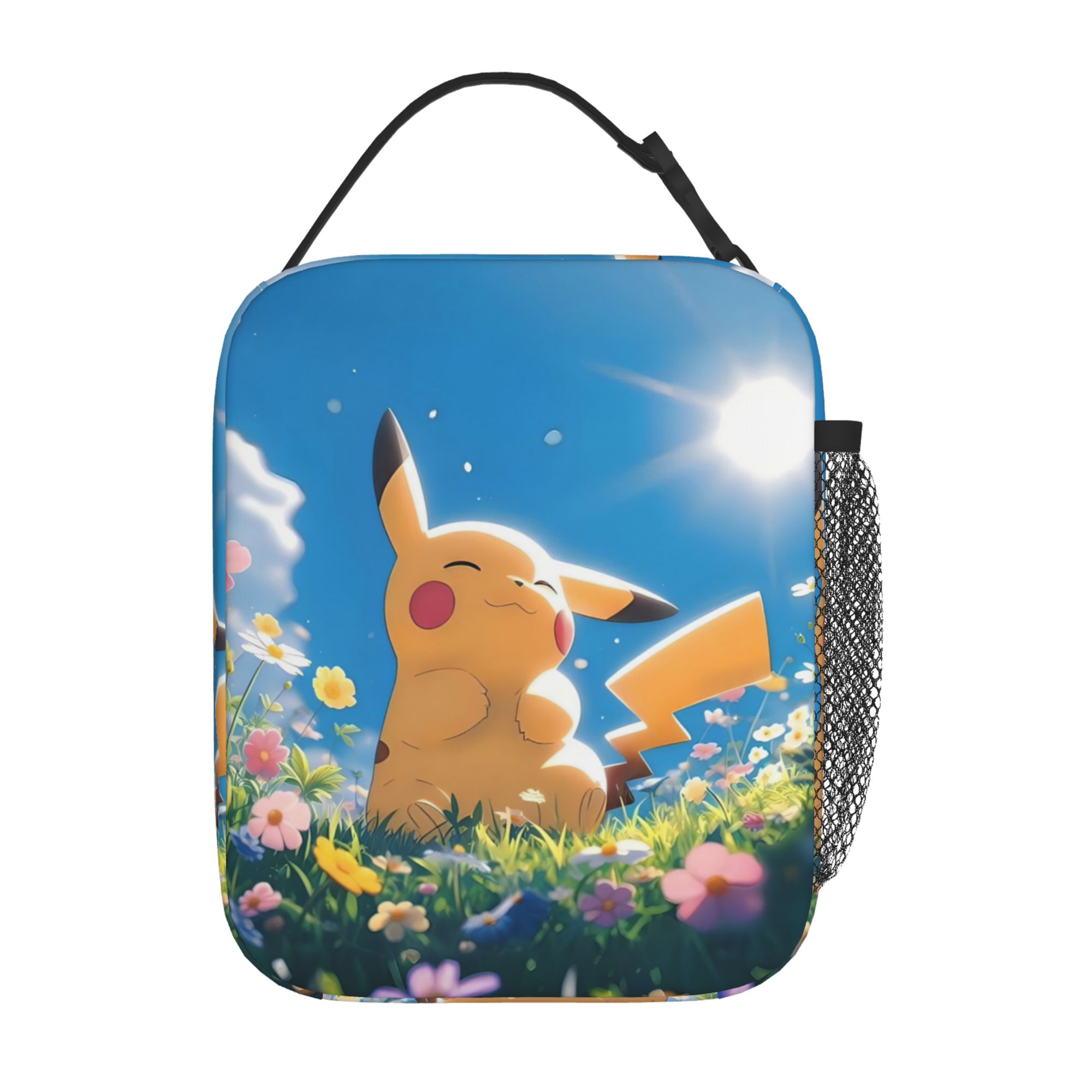 Pi-Ka-Chu Portable Hand-held Pack Bento Bag Insulated Lunch Bag ...