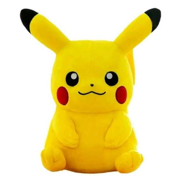 Pika-Poke Yellow Plush Character 8 Inch Tall Toy Figure