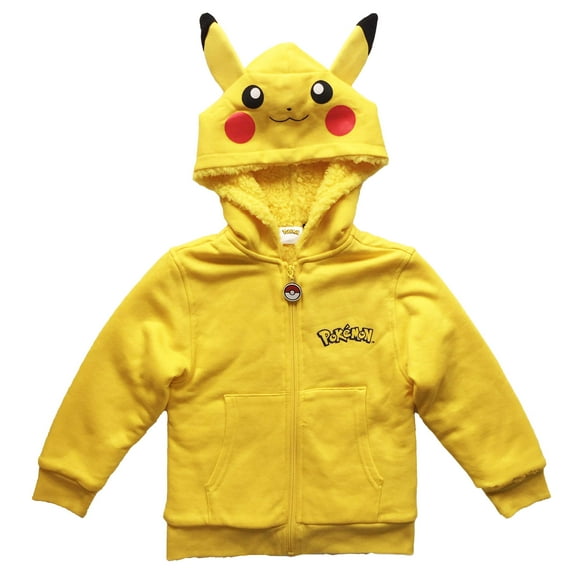 Pikachu Boys Sherpa Fleece Hoodie (Little & Big Boys)