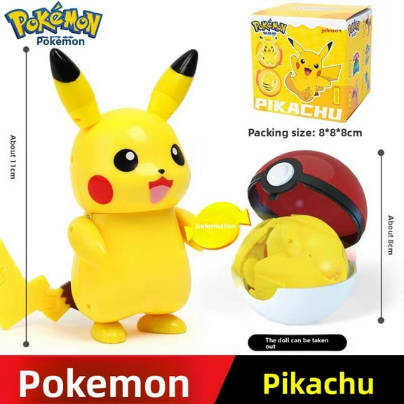 Pikachu Building Blocks Toy 36pc Kids Creative Play Set