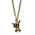 thumbnail image 1 of Pikachu Goldtone 0.5" Tall Metal Pendant Necklace, 1 of 1