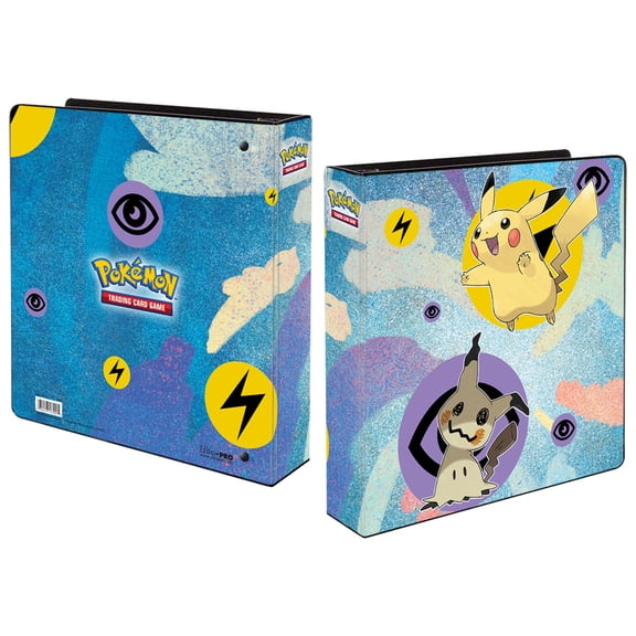Pokemon Trading Card Game Pikachu & Mimikyu 2 Inch Binder