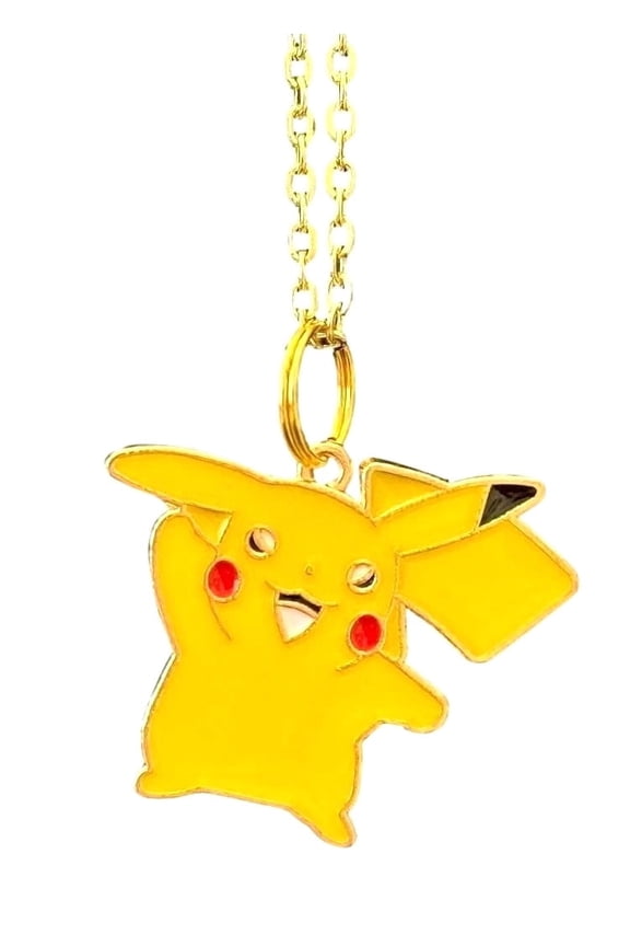 Pikachu Necklace Pokemon Charm Pendant