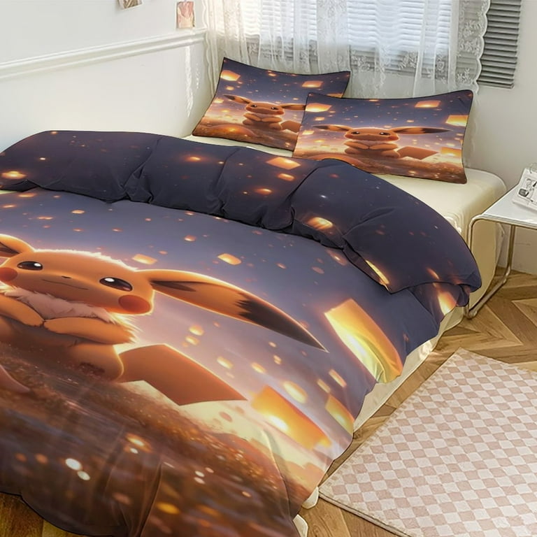 Pikachu queen comforter sales
