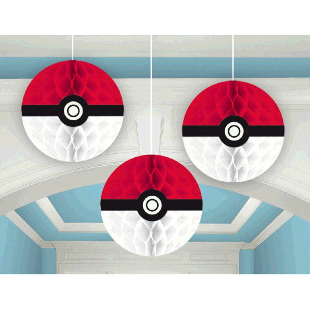 Pokemon Pikachu & Friends Tissue Decor, Set/3