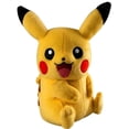 thumbnail image 1 of Pikachu Trainer's Choice Plush Sitting, Mouth Open, Both Eyes Open, 1 of 1