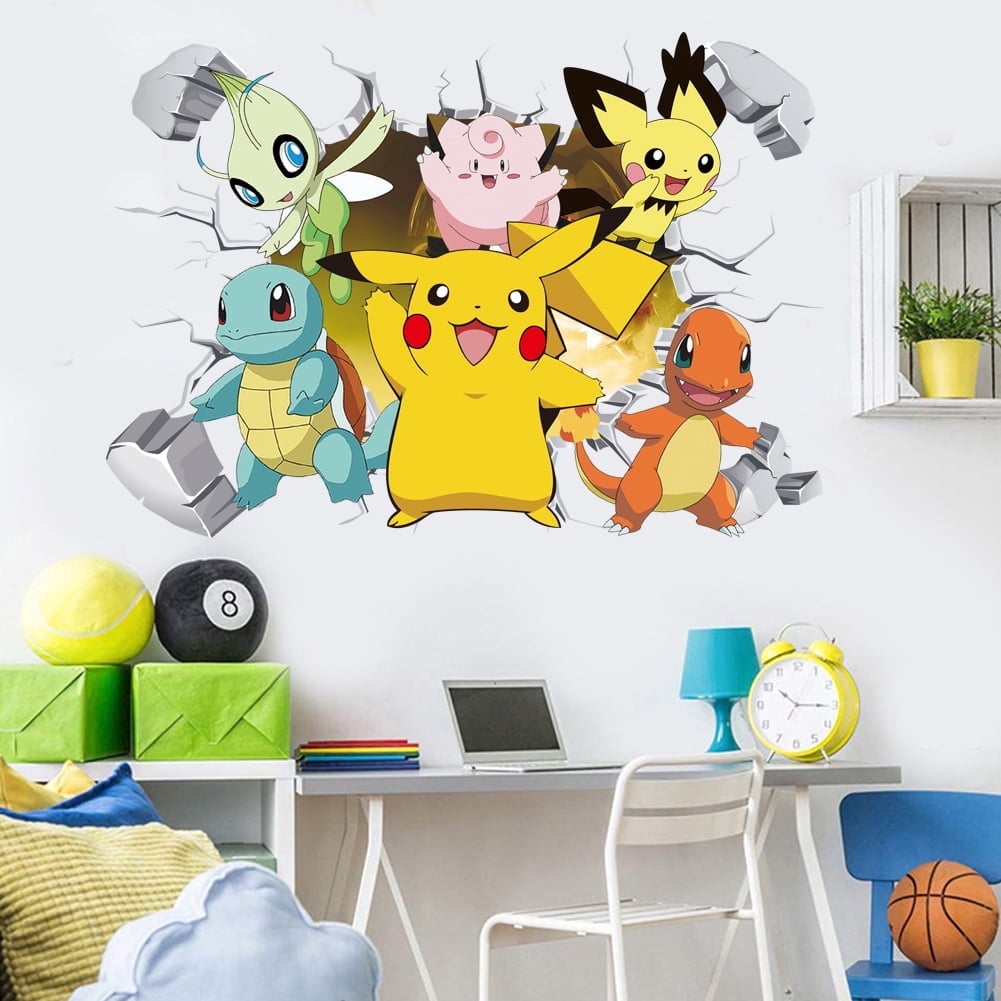 Pokemon Stickers For Wall