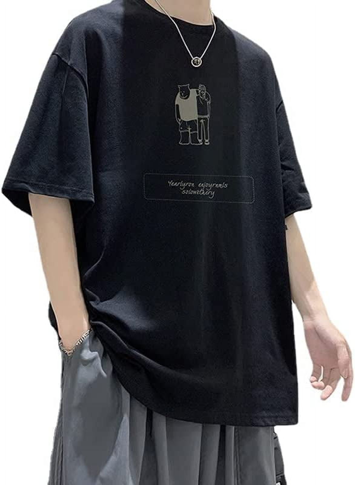 Pikadingnis Fairycore Graffiti Printed T-Shirt Aesthetic Graphic Half  Sleeve Top Vintage Oversized Short Sleeve Casual Streetwear 