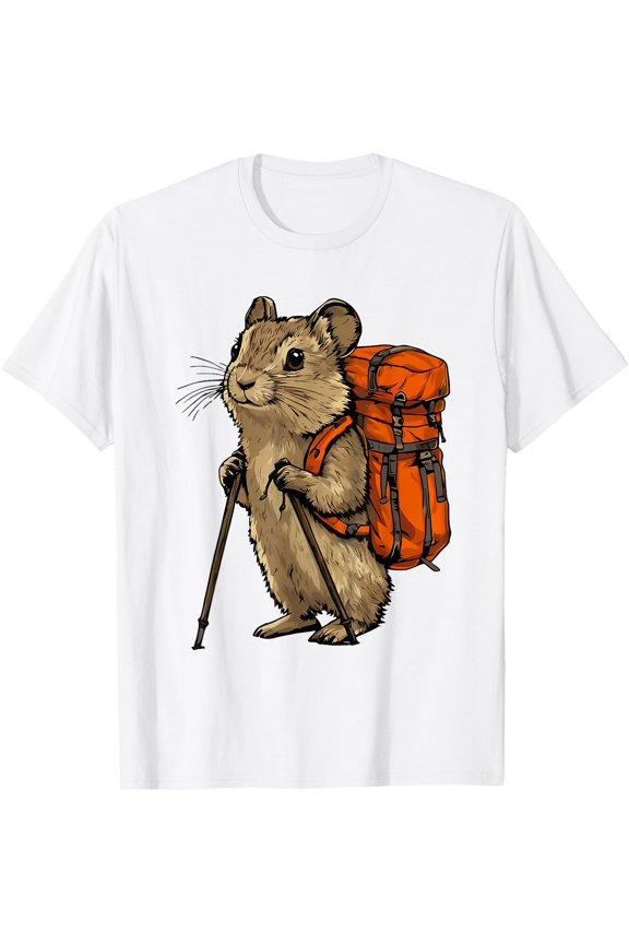 Pikas Hiking Trail Funny T-Shirt