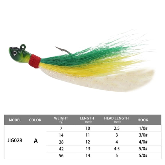 Pike Carp Fishing Lure Hard Hook Wobbler Metal Muti-color Bass Feathered Tail Fish Bait Hook Jig Sea Fishing Lure Accessories
