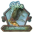 thumbnail image 1 of Pike Lake Monsters Novelty Sign | Indoor/Outdoor | Funny Home Décor for Garages, Living Rooms, Bedroom, Offices | SignMission personalized gift Wall Plaque Decoration, 1 of 1