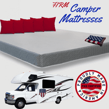 Pike's Brand Firm Camper RV Mattress 5.5" Thick - Made in USA (Full Size 54"x74")