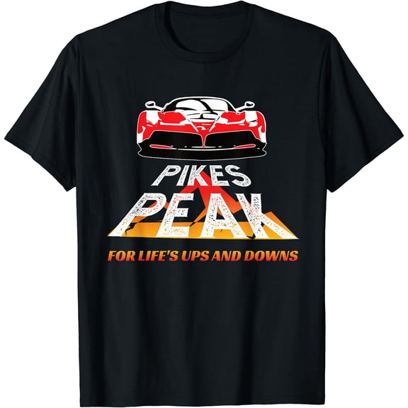 Pike's Peak s Hill Climb s Competitor's or Spectator's T-Shirt