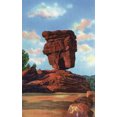 thumbnail image 1 of Pikes Peak, Colorado, Balanced Rock, Garden of the Gods (16x24 Giclee Gallery Art Print, Vivid Textured Wall Decor), 1 of 3