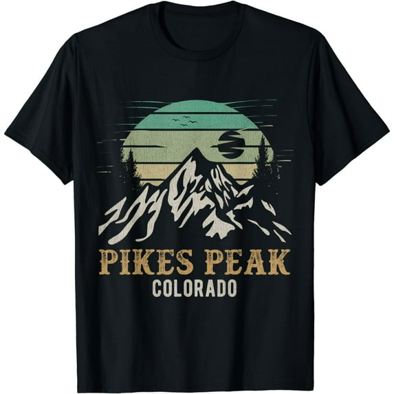Pikes Peak National Park Merchandise Hiking Pikes Peak T-Shirt