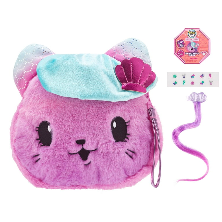 Pikmi Pops Cheeki Puffs Kitty Couture the Cat Large 7 Scented Shimmer Plush Toy Walmart