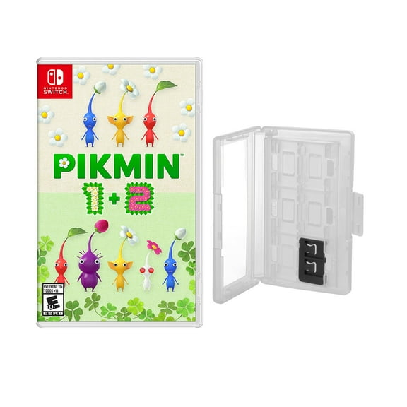 Pikmin 1 + 2 Games & Game Caddy