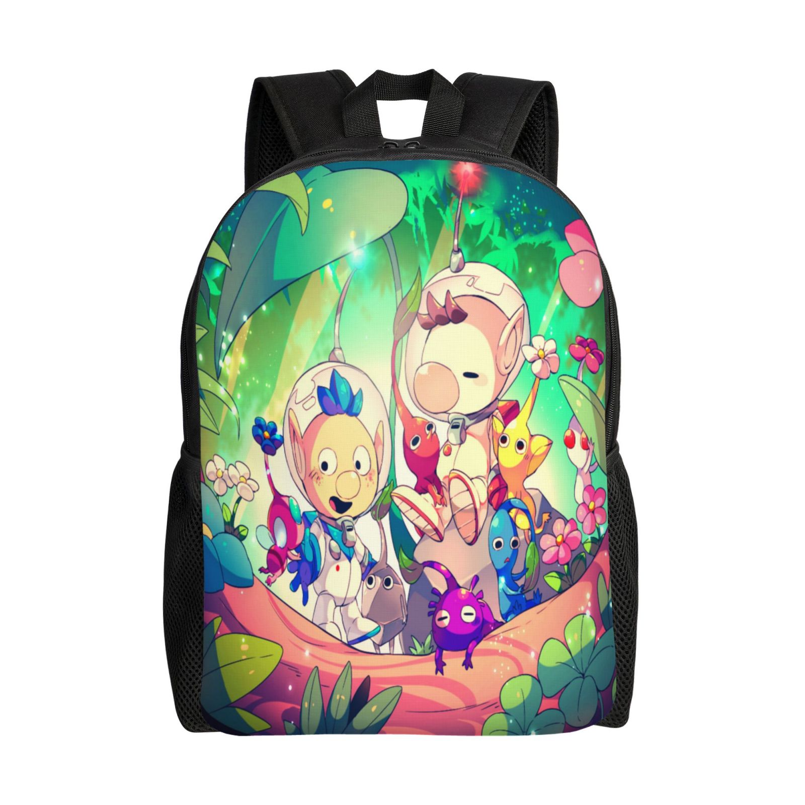 awesomebackpack PEAK【M size】 Pikmin Backpack Cute Anime Large Capacity Multifunction Backpacks