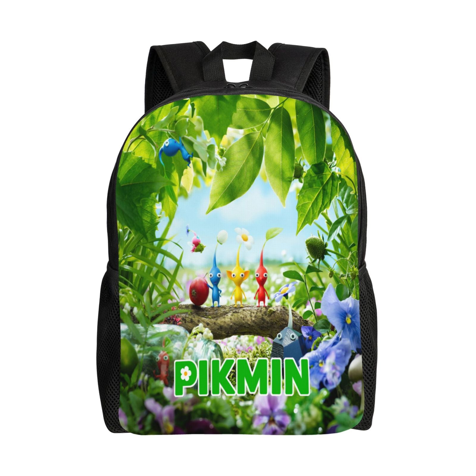 Zaino Pikmin Per Bambini &ndash; Beige 13L Leggero 280g &ndash; Borsa Scuola Giapponese