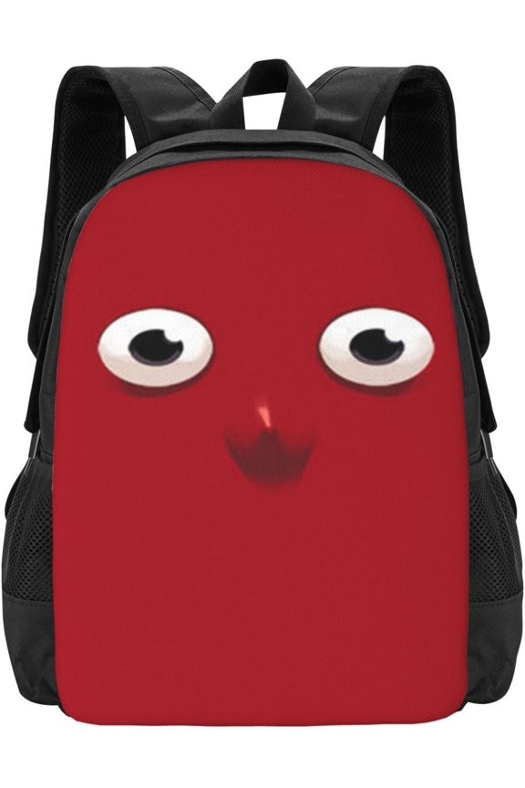 Pikmini Game Backpack 3D Printed Pattern Backpack Novelty Casual Travel Backpack Lightweight Large Capacity Laptop Backpack for Game Lovers Gift