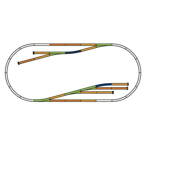 Piko 55330 HO Track Set D