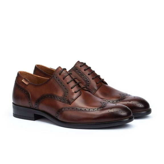 Pikolinos Men's Bristol Wing Tip Cuero (leather brown) - M7J-4186-CUERO  CUERO