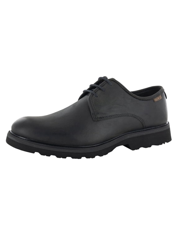Mens Glasgow 05M-6034F Oxfords, Black, 41 EU / 7.5-8 US