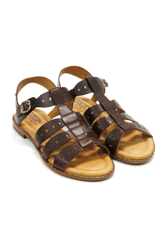 Women's Algar Gladiator Leather Sandals, Olmo,5.5-6 M US