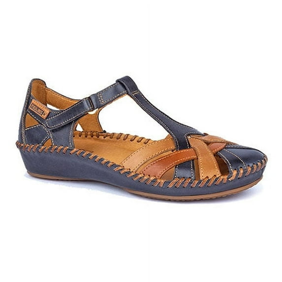 Pikolinos Women's Puerto Vallarta T-Stap Sandal Navy - 655-0732C5-NAVY
