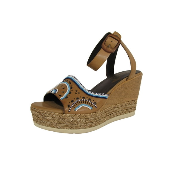 Pikolinos Womens Alhambra W4K-MA1616 Wedge Sandal, Ivory, 42 M EU / 11.5-12 M US