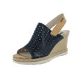 thumbnail image 1 of Pikolinos Womens Bali W3L-0922 Wedge Shoes, Blue/Camel, 41 M EU / 10.5-11 M US, 1 of 3