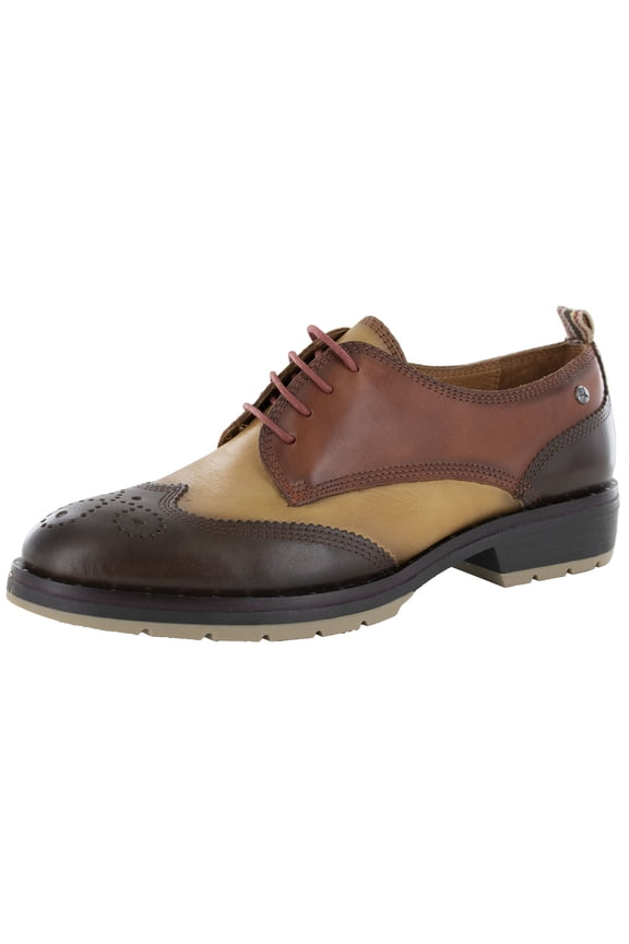 Womens Caravaca W2U-4761C1 Oxfords, Olmo/Mostaza, 36 EU / 5.5-6 US