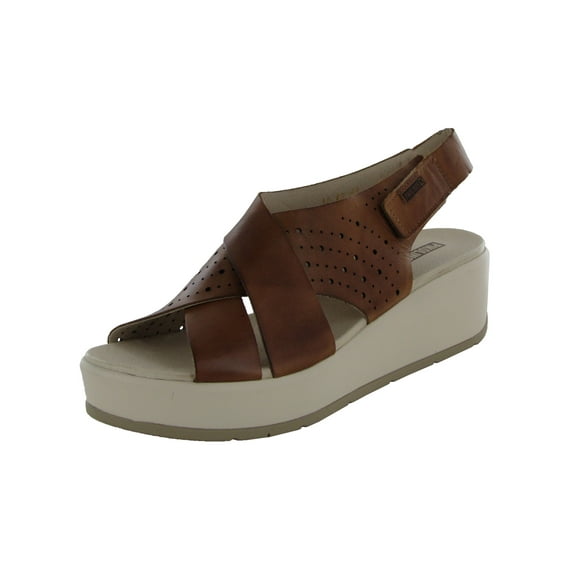 Pikolinos Womens Costacabana W3X-1791 Wedge Sandals, Brandy, 41 EU / 10.5-11 US