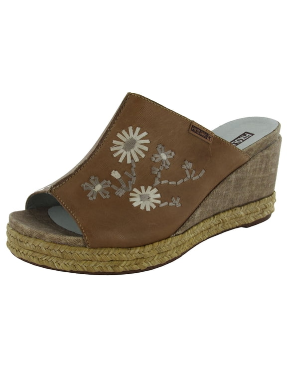 Womens Mojacar W7R-5803C1 Wedge Sandals, Ivory, 42 EU / 11.5-12 US