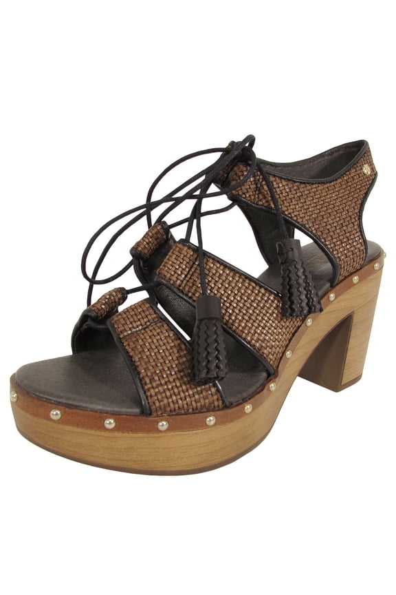 Womens Saint Martin W9G-0938 Sandals, Black, 40 M EU / 9.5-10 M US