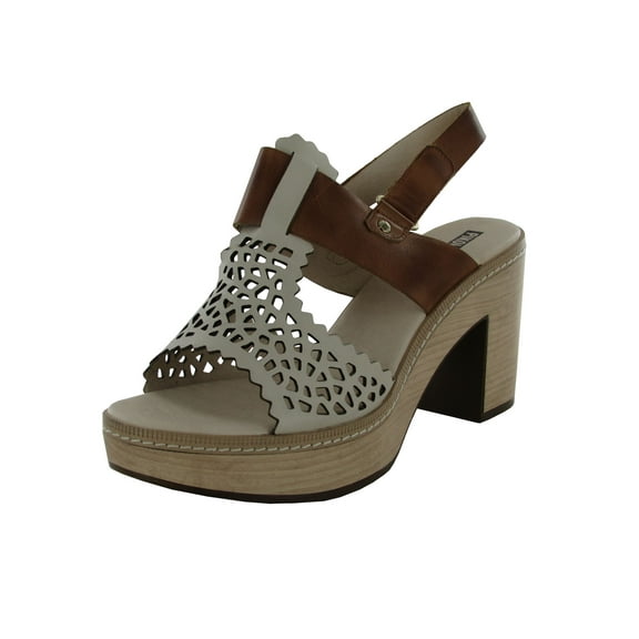 Pikolinos Womens Saint Martin W9G-1658 Sandals, Marfil/Brandy, 41 EU/10.5-11 US