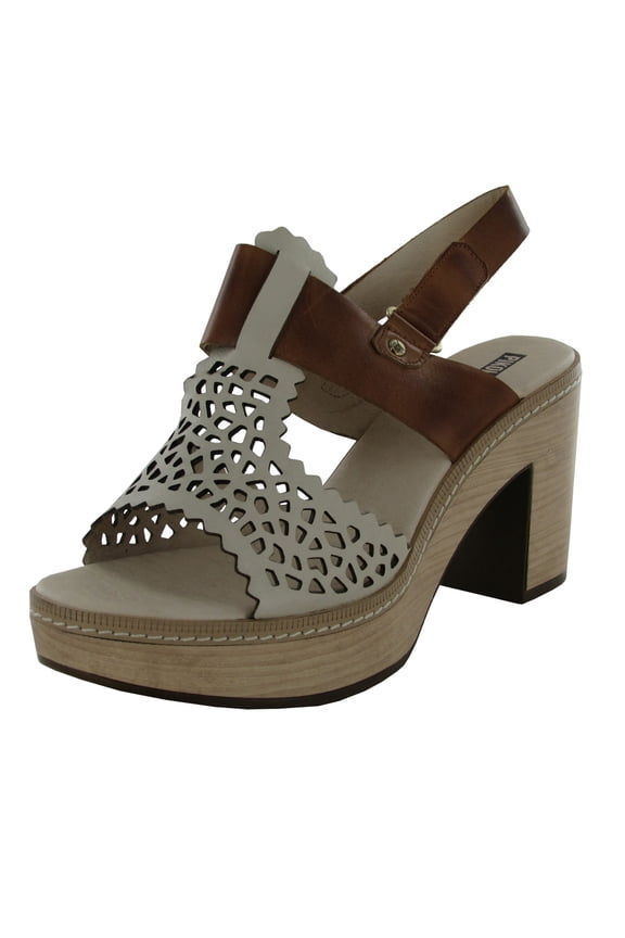 Womens Saint Martin W9G-1658 Sandals, Marfil/Brandy, 41 EU/10.5-11 US