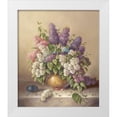 thumbnail image 1 of Pila 12x14 White Modern Wood Framed Museum Art Print Titled - SUMMER GREETING II, 1 of 4