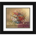 thumbnail image 1 of Pila 17x15 Black Ornate Wood Framed with Double Matting Museum Art Print Titled - SUMMER GREETING I, 1 of 4